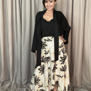 Rene Wrap Skirt (Salt & Air)